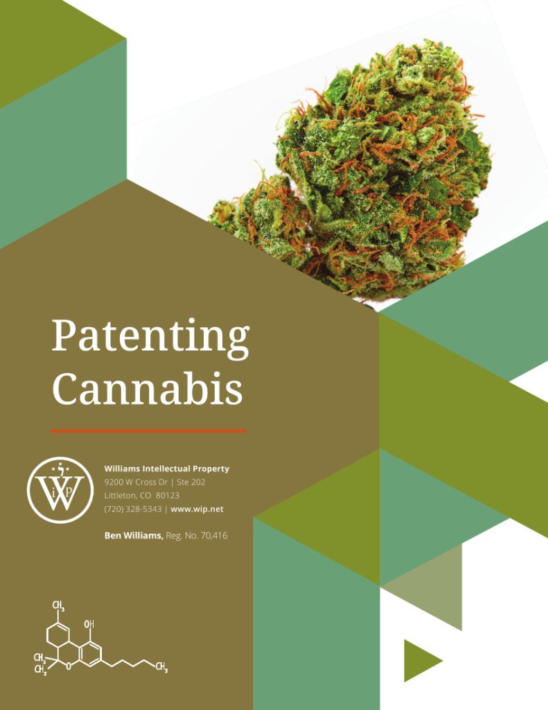 Patenting Cannabis Brochure